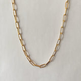 18KGP Oval necklace