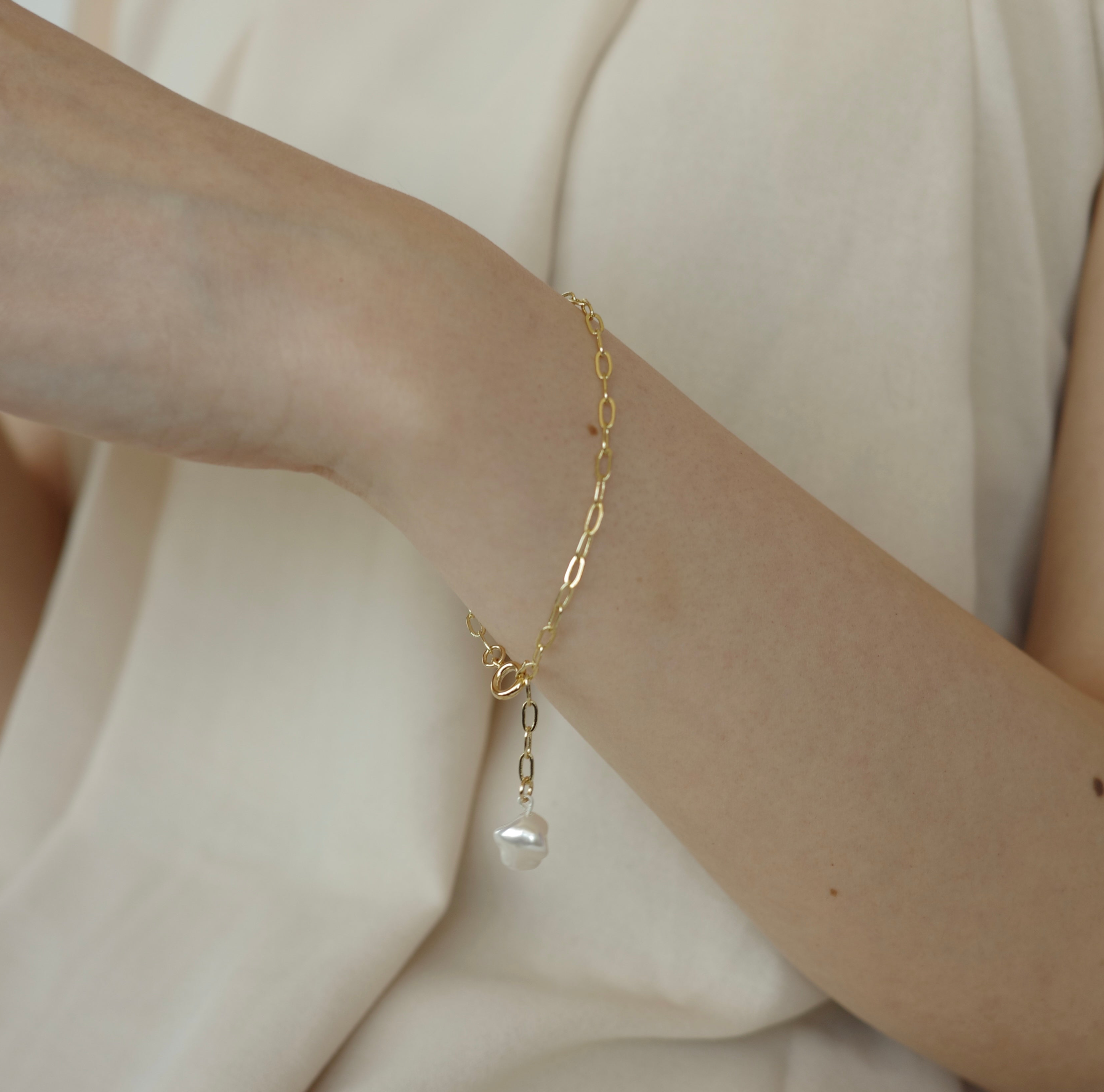 ジディール baroque perl bracelet