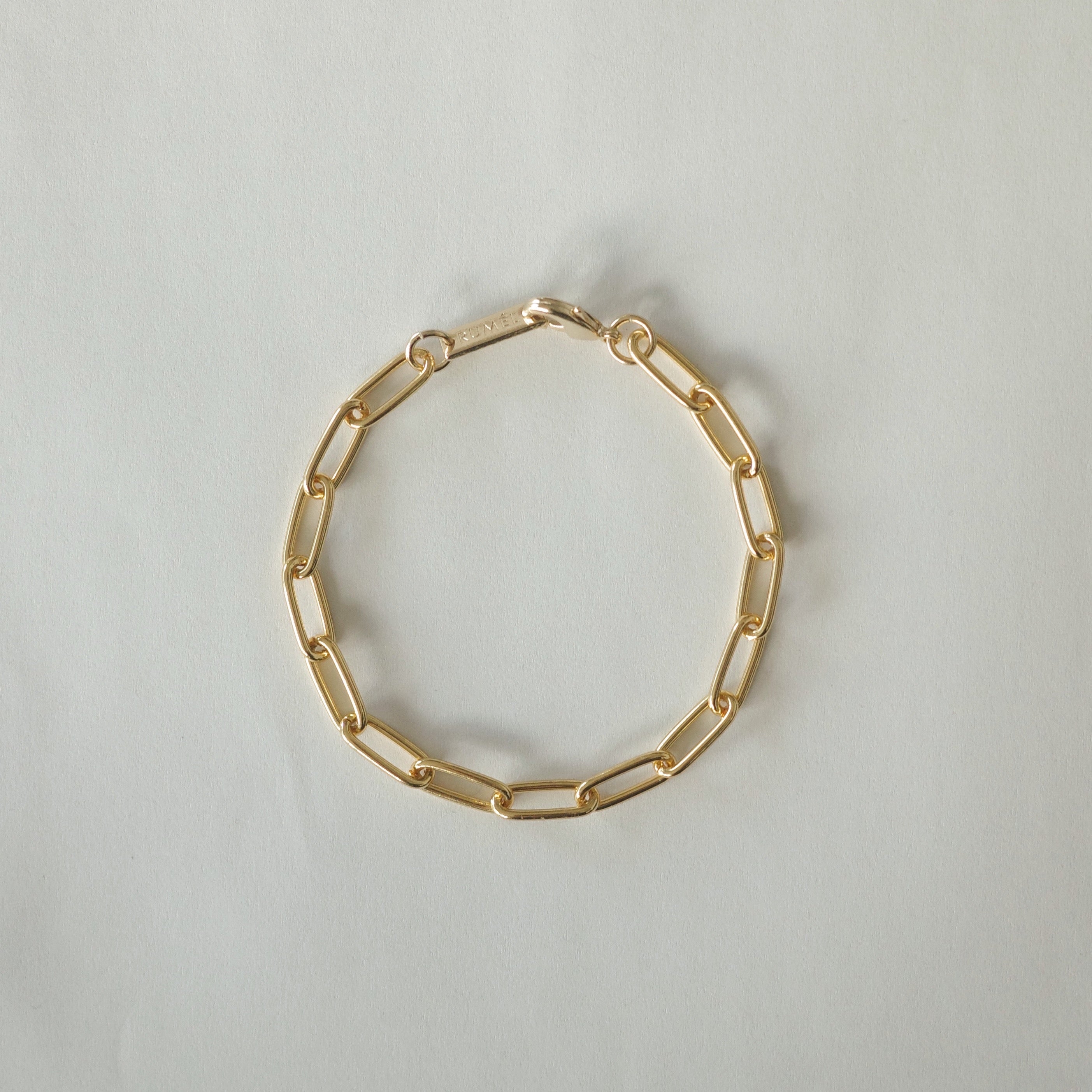 18KGP Oval bracelet – RUMÉL