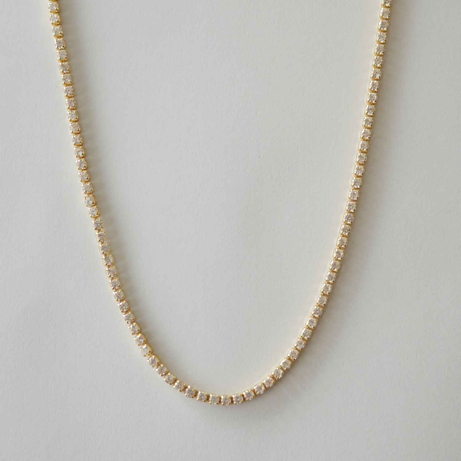 Tennis necklace