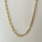 18KGP Oval necklace