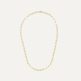 18KGP Oval necklace