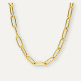 18KGP Oval necklace