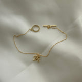 Initial bracelet
