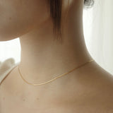 Skin necklace