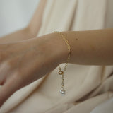 Baroque pearl bracelet