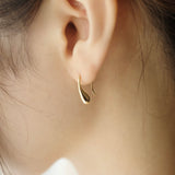 Larmes pierce Ssize gold