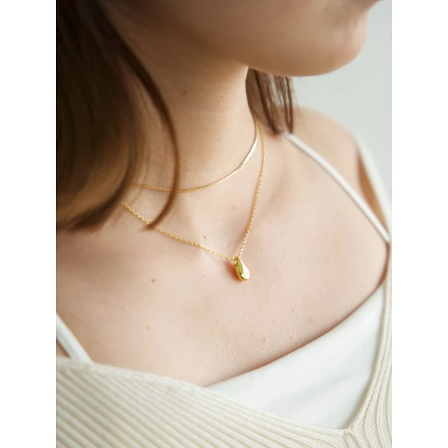 LARMES SET GOLD(Necklace ×Pierce)