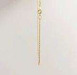 Simple necklace gold