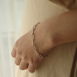 18KGP Oval bracelet