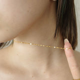 18KGP Briller necklace