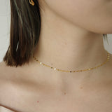 18KGP Briller necklace