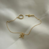 Initial bracelet