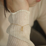 Initial bracelet