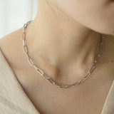 18KGP Oval necklace