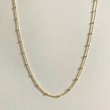 18KGP Dot necklace