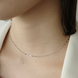 Briller necklace silver