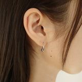 Larmes pierce Ssize silver