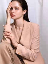 Simple necklace gold