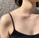 Délicat necklace gold