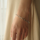 18KGP Oval bracelet