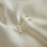 Chain pearl pierce