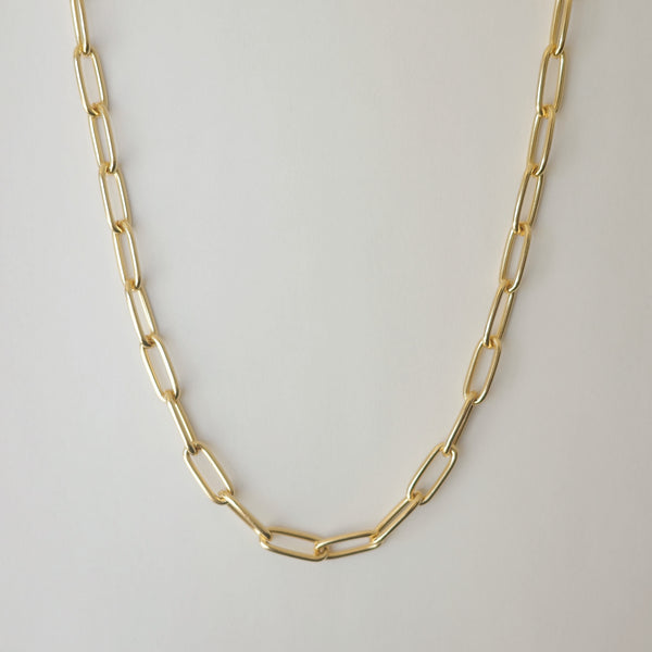 18KGP Oval necklace
