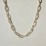 18KGP OVAL SET (Necklace × Bracelet)