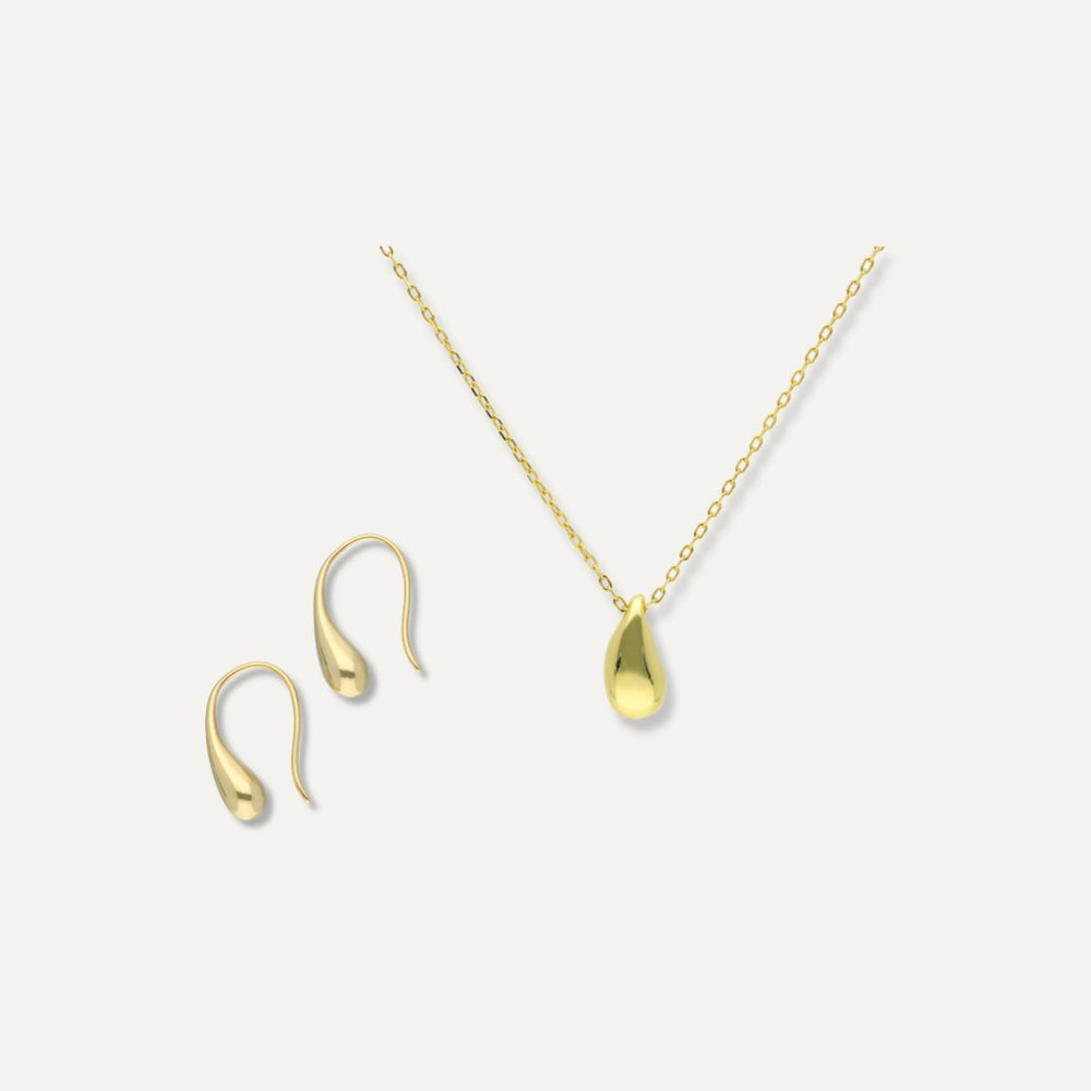 LARMES SET GOLD(Necklace ×Pierce) – RUMÉL