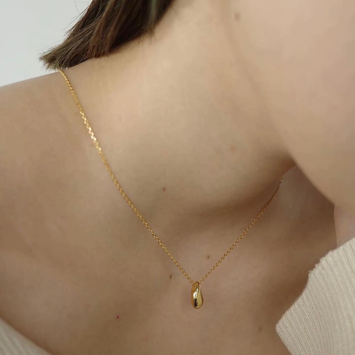 RUMEL 18KGP Dot necklace ゴールド　ネックレス　箱付き 18KGP Dot necklace – RUMÉL