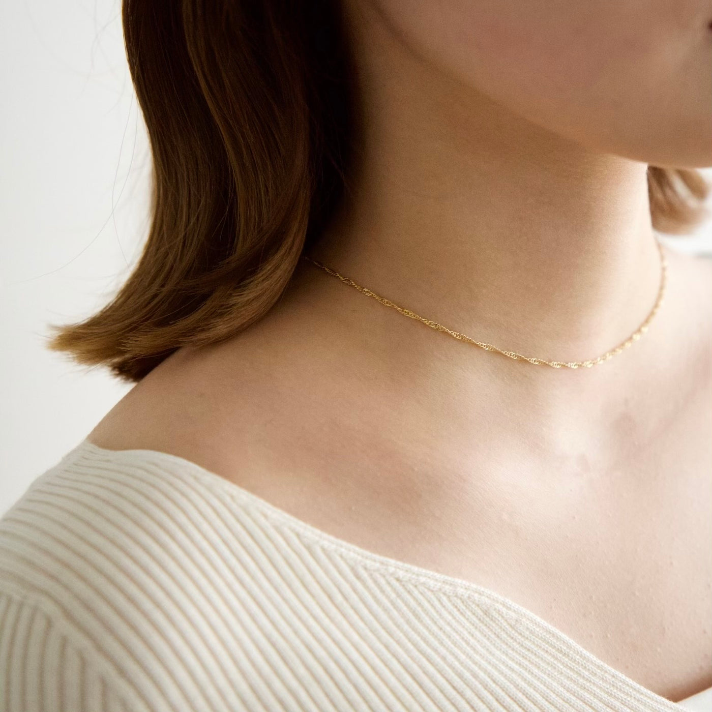 RUMEL 18KGP Dot necklace ゴールド　ネックレス　箱付き 18KGP Dot necklace – RUMÉL