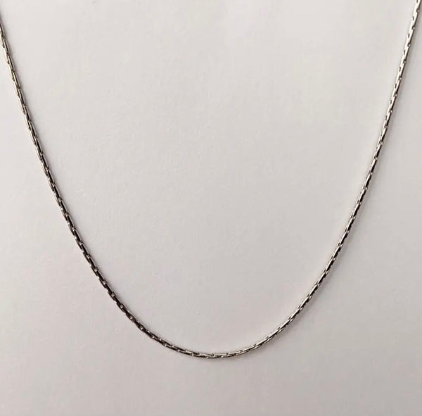 Simple necklace silver