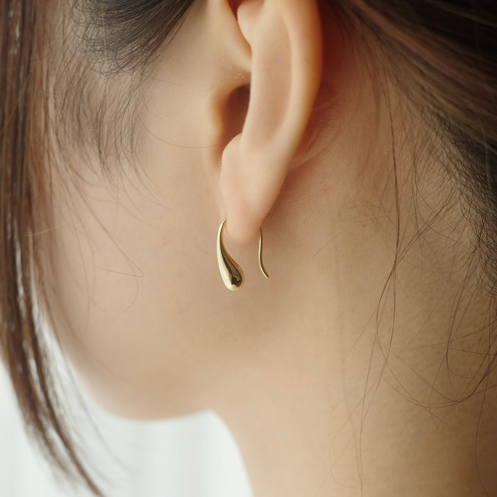 Larmes pierce Ssize gold – RUMÉL